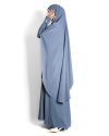 AISHA FRENCH KHIMAR - Large - Blue Denim