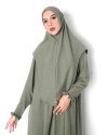 UZMA KNIT KHIMAR - GREEN