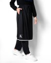 QIRANI SKIRT PANTS-BLACK