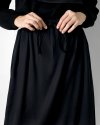 QIRANI SKIRT PANTS-BLACK