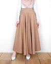 MIYA COTTON SKIRT - BROWN