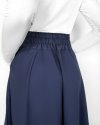 MIYA COTTON SKIRT - NAVY