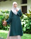 EID SERIES - MUGHALI KURTA TUNIC (Emerald Green)