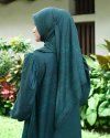 EID SERIES - MUGHALI LIMITED SCARF (Emerald Green)