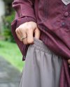 EID SERIES - PLAIN SKIRT (Grey Purple)