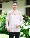 EID SERIES - MUGHALI SHIRT DAD (Beige)