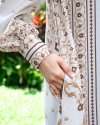 EID SERIES - MUGHALI DRESS (Beige)