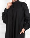 KALLA OVERSIZED TUNIC - BLACK
