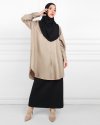 KALLA OVERSIZED TUNIC - MOCHA