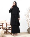 HAVA ONE SET (TUNIC & SKIRT ONLY)-BLACK HAVA ONE SET (TUNIC & SKIRT ONLY)-BLACK