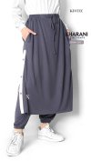KHARANI SKIRT PANTS-DARK GREY
