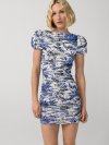 DVF DALLAS DRESS AVALON WHITE