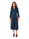 DVF EVE DRESS PERFECT NAVY