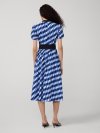 DVF ERICA DRESS JELLY DOT AQUARIUS