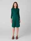 DVF	SANA DRESS EVERGREEN