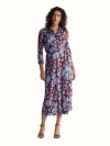 DVF	SANA TWO DRESS CERA FLOWER MULTI