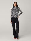 DVF LOGAN TOP CHAIN LINK MEDIUM BLACK
