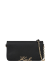 KARL LAGERFELD - K/SIGNATURE SHOULDER POUCH