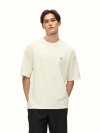 KARL LAGERFELD - IKON STRUCTURE STRIPED T-SHIRT