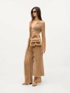 KARL LAGERFELD - IKON/K TPH CROSSBODY RAFFIA NATURAL TAN