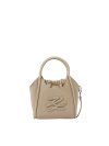 KARL LAGERFELD - K/AUTOGRAPH PATCH MINI TOTE SAFARI