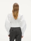 KARL LAGERFELD - RTW-1	CORSET POPLIN SHIRT