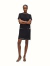 KARL LAGERFELD - RTW-1	LOGO JERSEY DRESS