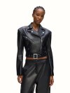 KARL LAGERFELD - RTW-1 FAUX LEATHER BIKER JACKET
