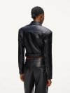 KARL LAGERFELD - RTW-1 FAUX LEATHER BIKER JACKET