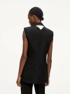 KARL LAGERFELD - RTW-1 BLACK AND WHITE TAILORED GILET
