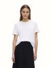 KARL LAGERFELD - PEARL DETAIL T-SHIRT