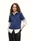 KARL LAGERFELD - IKON FABRIC MIX POLO
