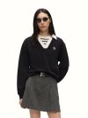 KARL LAGERFELD - IKON FABRIC MIX SWEATSHIRT