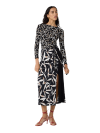 DVF JAS TOP BAY LEAF BLACK AND BLACK