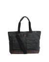 BARBOUR FIELD WAX TOTE BAG