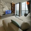 Noble Ploenchit  | Condo for Rent: High-Floor 82 sqm Residence, Fully Furnished & Move-In Ready