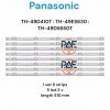 # Panasonic Tv Backlight Bulb Panasonic Backlight Tv Model Th-49D410T/Th-49Es630/ Th-49Dx650T 1 Set 8 Rows 5 Led 3 V Length 510 mm