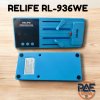 Relife RL-936WE ชุดอุปกรณ์เชื่อมจุดแบตเตอรี่ หน้าจอดิจิทัล ชุบนิกเกิล 18650 แบบพกพา