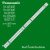 #หลอดPANASONIC #TCL  หลอดแบล๊คไล้ท์ พานาโซนิค ทีซีแอล รุ่นTH-32F305T,TH-32F300T :TH-32F305 TH-32GS400 LED32D2940  (5LED X 2) ยาว 560 mm 6v