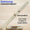 #หลอดแบ็คไลท์ Backlight TV Samsung  ซัมซุง รุ่น UA85AU8100KXXT 1set 4 แถว  LED 3V ยาว 466 mm