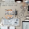 #โซนี่ Sony บอร์ดเพาเวอร์ซัพพลายทีวีโซนี Power Supply TV พาร์ท 1-883-924-12 (APS-293) รุ่น KDL-40EX720 อะไหล่แท้ถอด