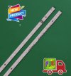 #หลอดแบ็คไลท์ TV Samsung ซัมซุง รุ่น QA43Q60TA : QA43LS03T 1 set 2 แถว 38 LED 3 V ยาว 462 mm