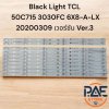 ฺ0000022 #หลอดแบล็คไลท์Black Lights TCL 50C715 เวอร์ชัน Ver.3 (1 Set 10 แถว) แสงสีฟ้า สินค้าพร้อมส่งจากไทย