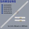 #ซัมซุง Samsung หลอดแบ็คไลท์ทีวีซัมซุง รุ่น QA55Q60RA QA55Q65RA QA55LS01RA QA55LS01TA UA55RU8000 1 ชุด 2 เส้น 52Led ยาว 597มม