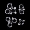 #Magnetic Camera Lens Protector Film for Repair Work, Compatible with iPhone Models 6-17 (1 Set of 4 Pieces)