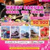 JP24USJ260412 ทัวร์ญี่ปุ่น แฮร์รี่ซากุระ โอซาก้า ยูนิเวอร์แซล โตเกียว 8 วัน 5 คืน (TG)