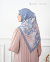 Haira Shamia SPRING series - STEAL BLUE Hijab Scarf