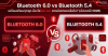 Bluetooth 6.0 vs Bluetooth 5.4 Bluetooth 6.0 vs Bluetooth 5.4
