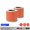 ไส้กรองอากาศ iSUPER Air Purifier Hygienic Filter สีส้ม HEPA H13 สำหรับ Xiaomi Air Purifier 4 Compact (แพ็คคู่)