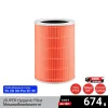 ไส้กรองอากาศ iSUPER Air Purifier Cartridge Hygienic Filter สีส้ม HEPA H13 สำหรับเครื่องฟอกอากาศ Xiaomi